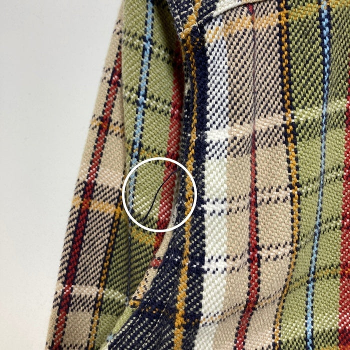 UES ウエス ヘビーウェイト フランネルチェックシャツ マルチ Size 1 瑞穂店