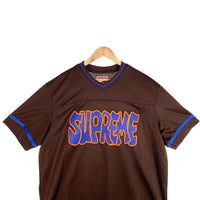 SUPREME シュプリーム 22AW Mitchell&Ness ミッチェル&ネス Football Jersey フットボールジャージ ブラウン Size XL 福生店