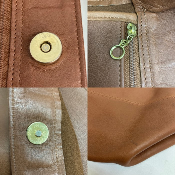 COACH コーチ オールドコーチ 4082 レザー トートバッグ ブラウン 瑞穂店