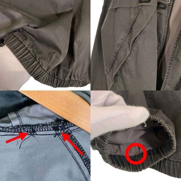 SUPREME シュプリーム 20AW Overdyed Twill Hooded Jacket オーバーダイツイル フーデッドジャケット ブラック Size XL 福生店