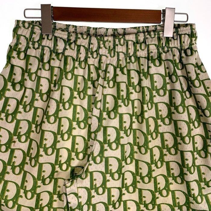 BRAVEST STUDIOS Dior ディオール メッシュ ショーツ ハーフ パンツ グリーン ナチュラル Size XL 福生店