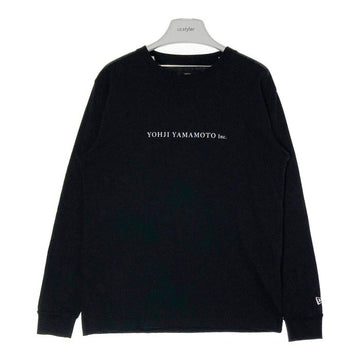 NEWERA×Yohji Yamamoto ニューエラ×ヨウジヤマモト 創業100周年モデル バックプリントロングTシャツ ブラック sizeL 瑞穂店