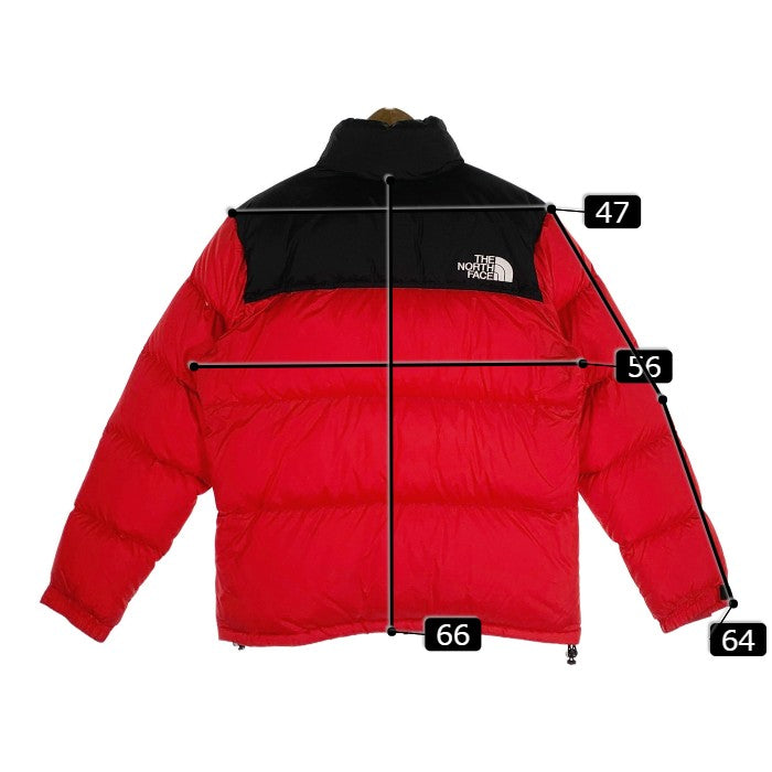 THE NORTH FACE ノースフェイス Nuptse Jacket ヌプシ ダウンジャケット レッド ND91841 Size L 福生店