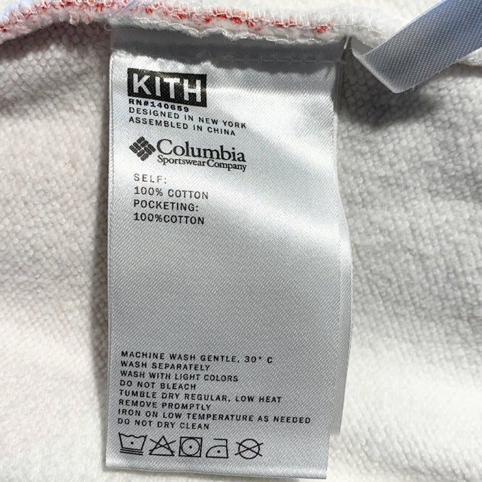 KITH NYC キス Columbia コロンビア Fleece Short スウェットショートパンツ レッド Size S 福生店