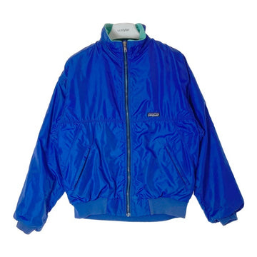 Patagonia パタゴニア 42111 USA製 シェルド シンチラ ジャケット ブルー×グリーン sizeM 瑞穂店