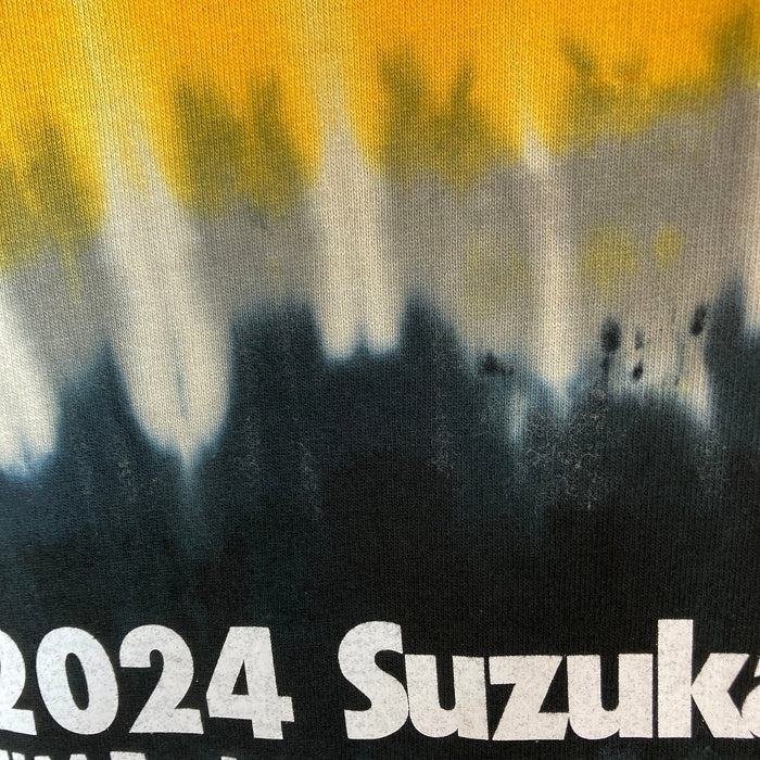 CHALLENGER チャレンジャー Suzuka 8 Hours 2024 鈴鹿8耐 Kode Talkers コードトーカーズ TIE DYE TEE タイダイTシャツ ブラック sizeXL 瑞穂店