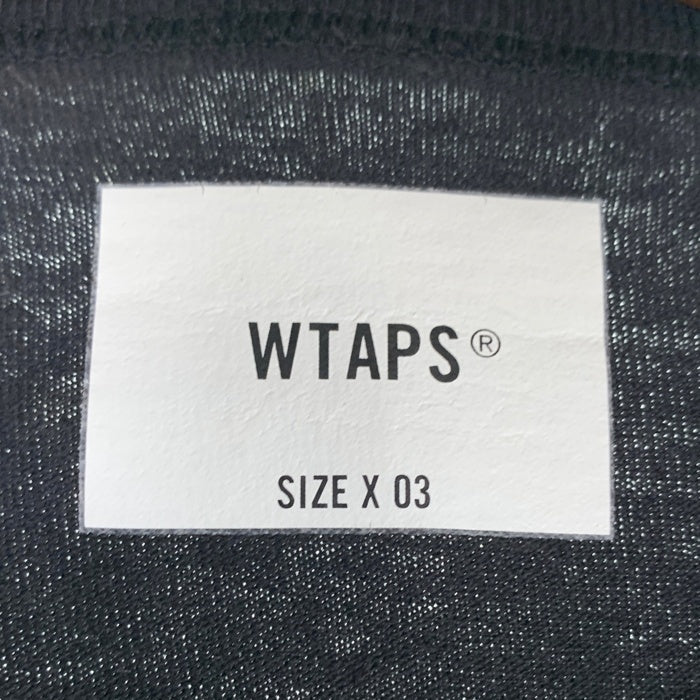 WTAPS ダブルタップス 23SS OBJ 03 LS COTTON. FORTLESS フォートレス ロングスリーブTシャツ ブラック 231ATDT-CSM12 Size 03 福生店