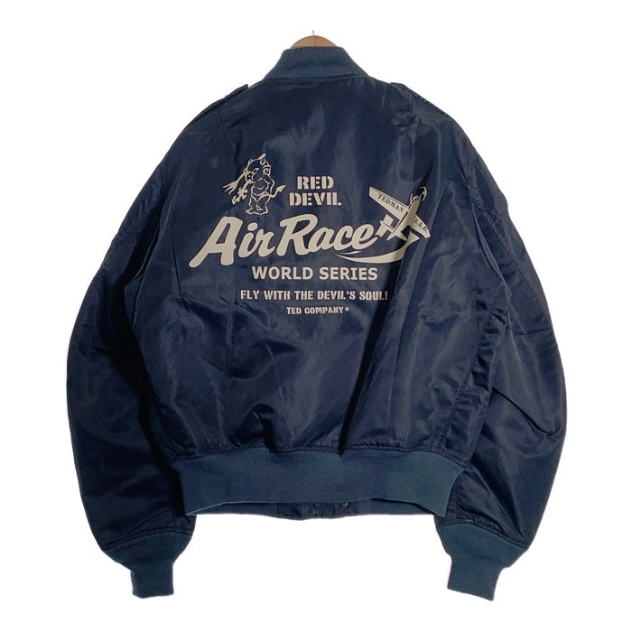 TED COMPANY テッドカンパニー Red Devil Air Race L-2A ナイロンフライトジャケット ネイビー テッドマン TL2-090 Size 44 福生店