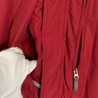 Columbia コロンビア VERTEX ナイロンジャケット フリースライナー レッド グレー F4MO2288 Size L 福生店