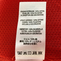 Supreme シュプリーム UMBRO アンブロ 23FW Cotton Ripstop Track Jacket コットンリップストップ トラックジャケット レッド sizeM 瑞穂店