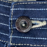 Schott ショット OLD HICKORY DENIM PANTS オールド ヒッコリー デニムパンツ ブルー ストライプ 782-5911002 Size 32 福生店
