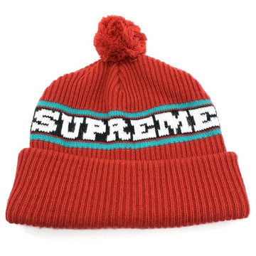 SUPREME シュプリーム 24AW Big Stripe Beanie ビッグストライプビーニー キャップ レッド アクリル 福生店