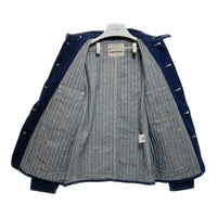 WAREHOUSE ウエアハウス Lot2165 INDIGO HERRINGBONE COVERALL WITH CHINSTRAP ヘリンボーンカバーオール ジャケット インディゴ Size 36 瑞穂店