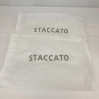 STACCATO スタッカート ツイストレザーフラットサンダル カーキ Size23.5 瑞穂店