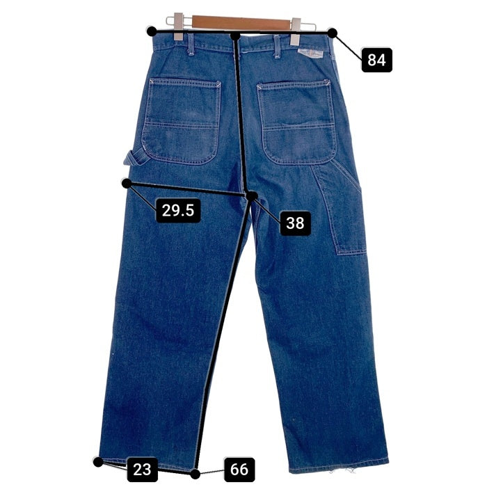 Sears シアーズ デニムペインターパンツ インディゴ Size w84cm 福生店
