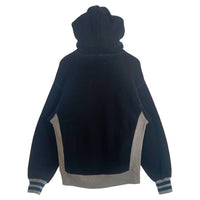 Champion チャンピオン monkey time モンキータイム REVERSE WEAVE リバースウィーブ WCY ACADEMY PULLOVER HOOD プルオーバー フーディー パーカー ブラック グレー C8-U110 Size M 福生店