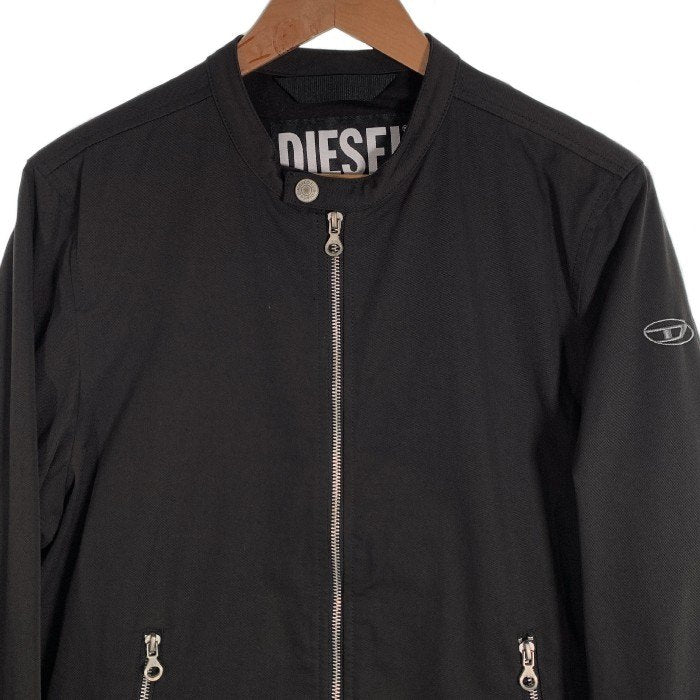 DIESEL ディーゼル J-GLORY-NW ナイロン ライダースジャケット ブラック Size M 福生店