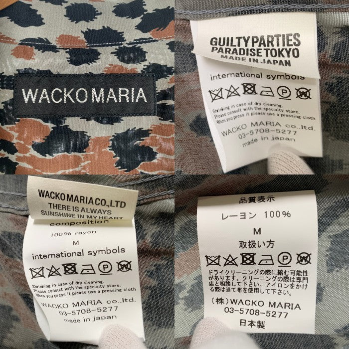 WACKO MARIA ワコマリア 25SS ハワイアン 半袖 シャツ レオパード 25SSE-WMS-HI03 Size  M 福生店