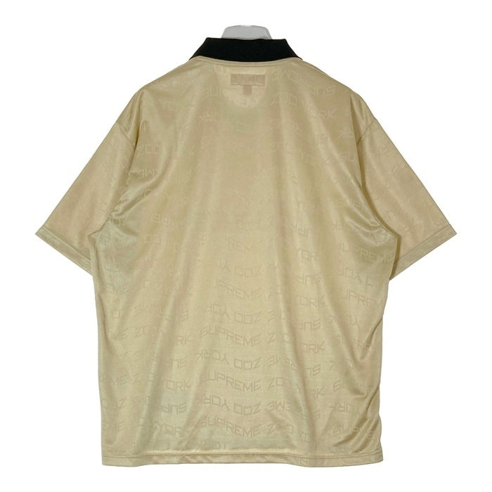 Supreme×ZOO YORK シュプリーム×ズーヨーク Soccer Jersey ゴールド sizeM※タバコ臭あり 瑞穂店