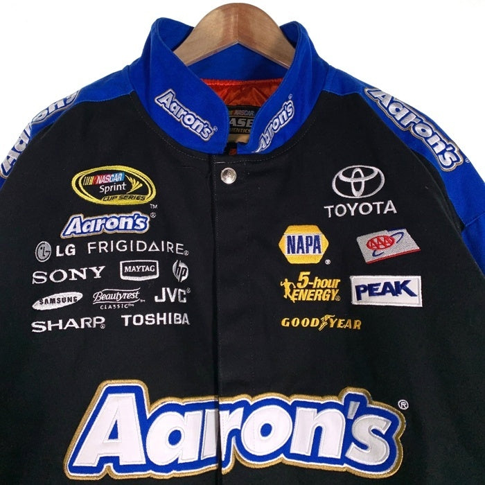 NASCAR ナスカー Aaron's レーシングジャケット ブルー Size 2XL 福生店
