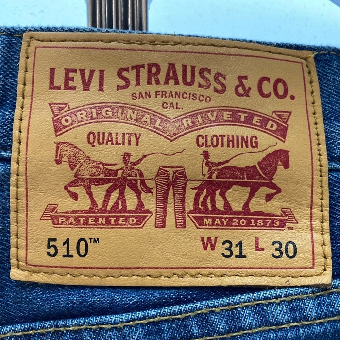 eye JUNYA WATANABE COMME des GARCONS MAN ジュンヤワタナベ コムデギャルソンマン Levi's リーバイス WC-P909 AD2018 510 パッチワーク デニムパンツ ジーンズ インディゴ SizeS 瑞穂店