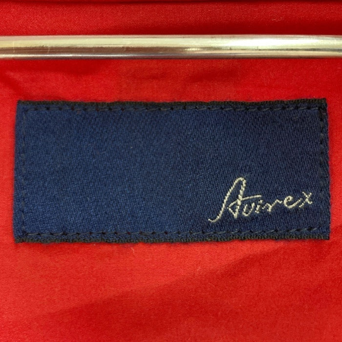 AVIREX アヴィレックス 6292067 ビッグロゴ アノラックジャケット レッド sizeL 瑞穂店