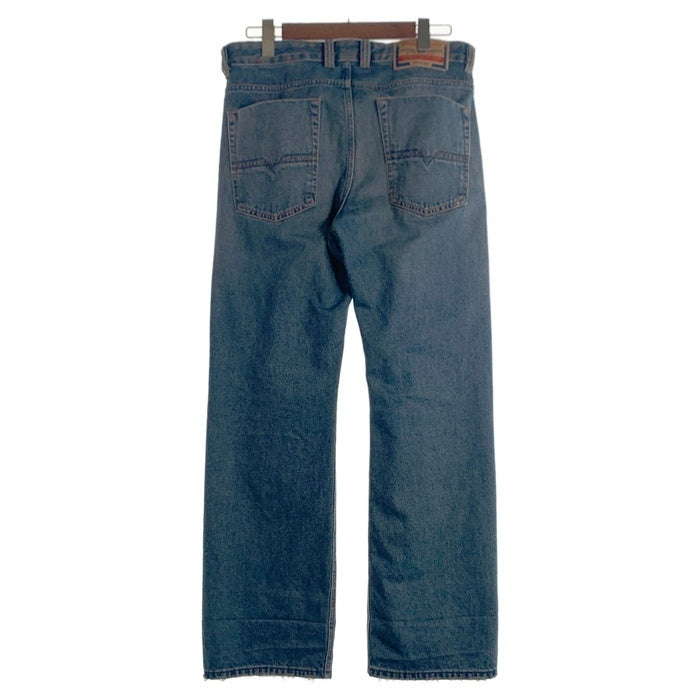 DIESEL ディーゼル 1980 D-EEPER リラックスフィット・ストレートデニムパンツ ジーンズ インディゴ 加工 A17046 Size 30×30 福生店