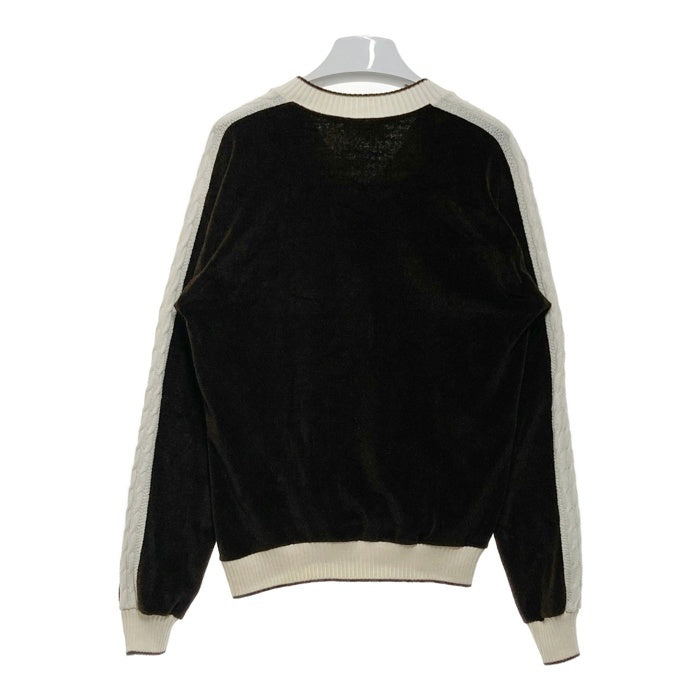 80`s Sears シアーズ KINGS ROAD ベロア Vネック セーター ブラウン Size - 瑞穂店