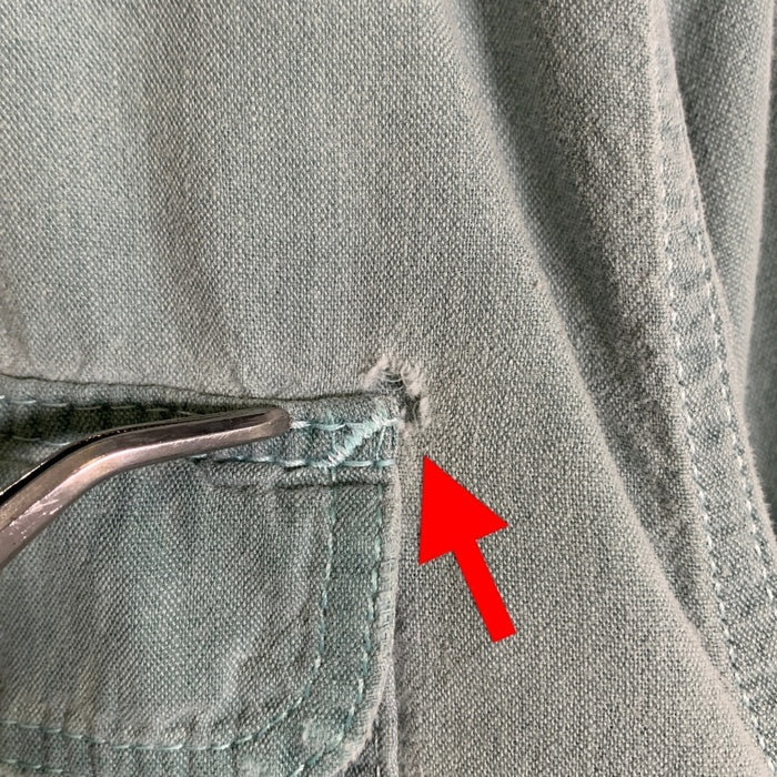 90's GAP ギャップ 長袖 ボタンダウン シャツ ライトブルー Size XL 福生店