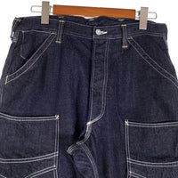 FREEWHEELERS フリーホイーラーズ UNION SPECIAL OVERALLS Derrickman デリックマン ダブルニーデニムワークパンツ インディゴ Size 34×32 福生店