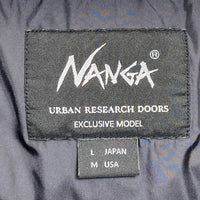 NANGA ナンガ DR17-17H701 URBAN RESEARCH DOORS 別注 ダウンジャケット グリーン sizeL 瑞穂店