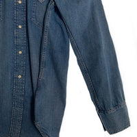 LEVIS リーバイス コットン 長袖 ウエスタン デニムシャツ ライトブルー 001L7-0000 Size S 福生店