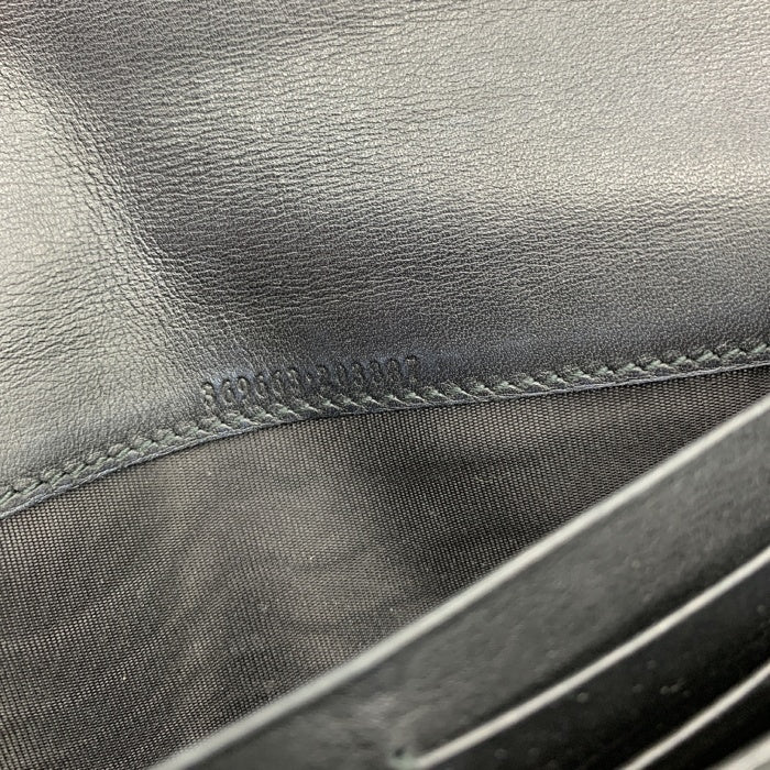 Gucci グッチ インターロッキングG レザーウォレット 長財布 ブラック 369663・203887 福生店