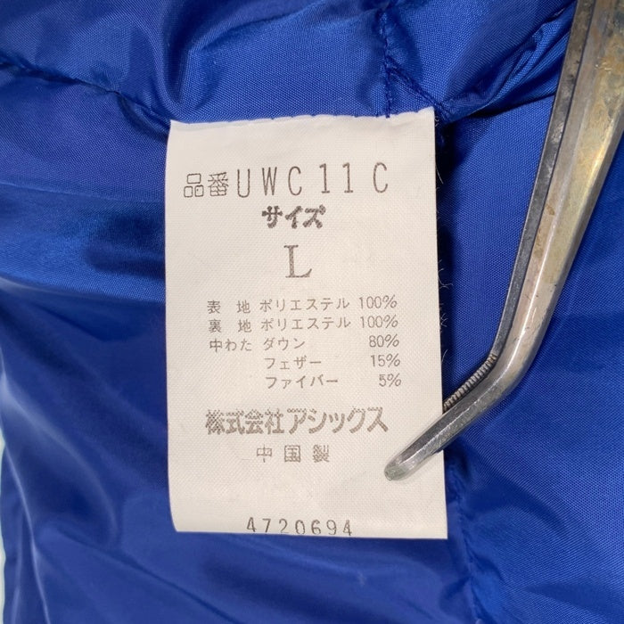 80's WOOLRICH ウールリッチ ダウンベスト ブルー Size L 福生店
