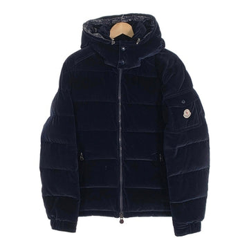 MONCLER モンクレール MAY JACKET ベロア ダウンジャケット ネイビー D20914034905 549TK Size 3 福生店