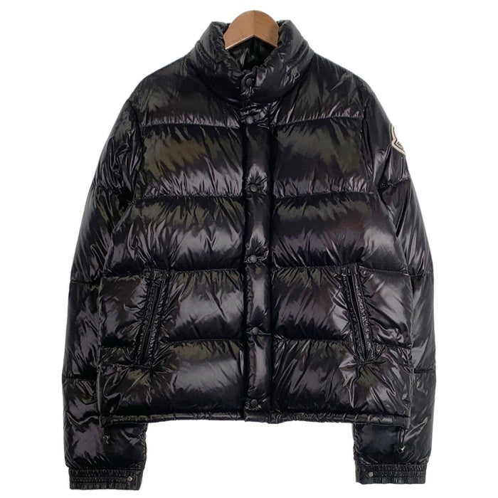 MONCLER モンクレール EVEREST エベレスト ダウンジャケット ブラック ビッグロゴワッペン 41310/50/68950 並行品 Size 5 福生店