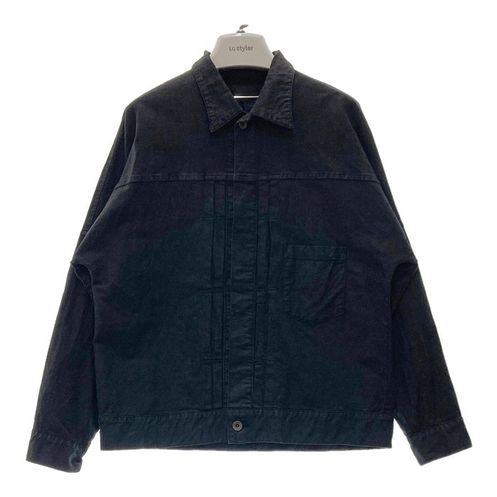 OURET オーレット コットンリネン ジャケット ブラック size1 瑞穂店