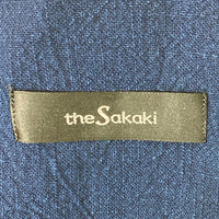 the sakaki ザサカキ チェック ノーカラージャケット インディゴ sizeS 瑞穂店