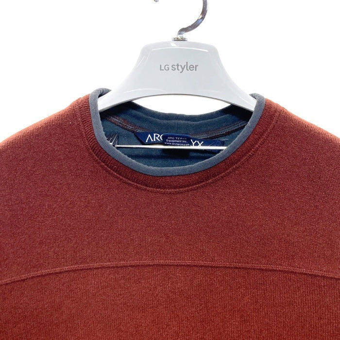 ARC'TERYX アークテリクス ポーラテック フリースニットトレーナー ブラウン Size L 瑞穂店