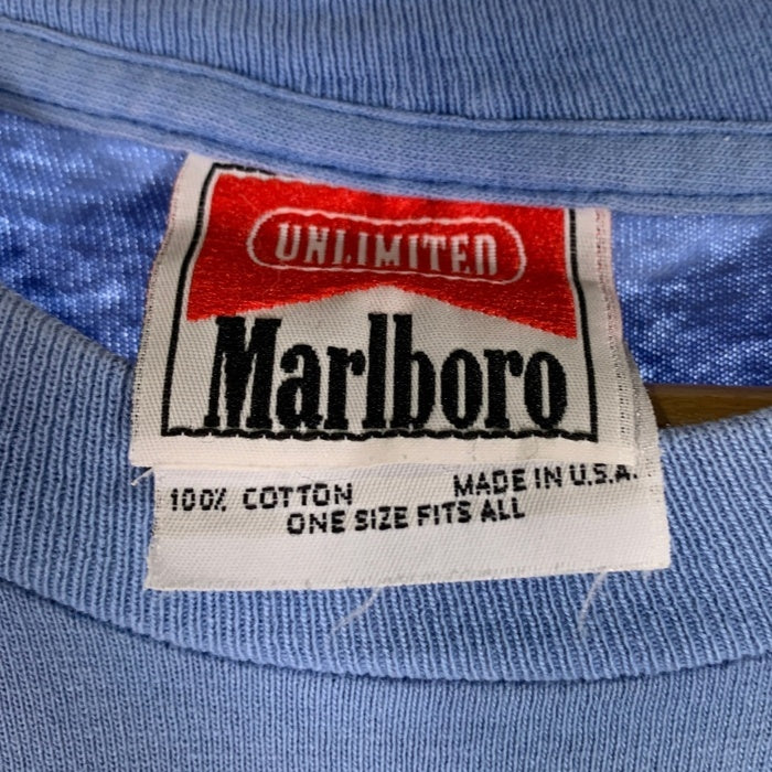 90`s Marlboro マルボロ Coyote コヨーテプリント ポケットTシャツ ライトブルー Size F 福生店