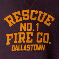 WAREHOUSE ウエアハウス SET-IN FREEDOM SWEAT " RESCUE NO.1 " スウェットトレーナー セットインフリーダム ネイビー Size 40 福生店