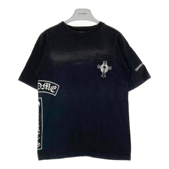 CHROME HEARTS クロムハーツ Tシャツ CHクロス ポケット ブラック sizeM 瑞穂店