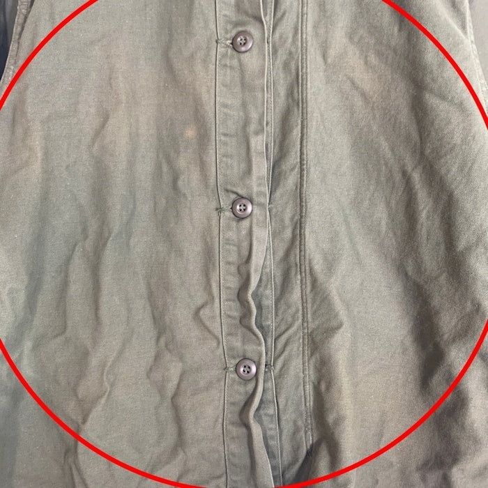70's U.S. ARMY CHEMICAL PROTECTIVE LINER SHIRT ケミカル プロテクティブ ライナー シャツ オリーブ 8415-900-8247 DSA100-72-C-0322 Size S 福生店