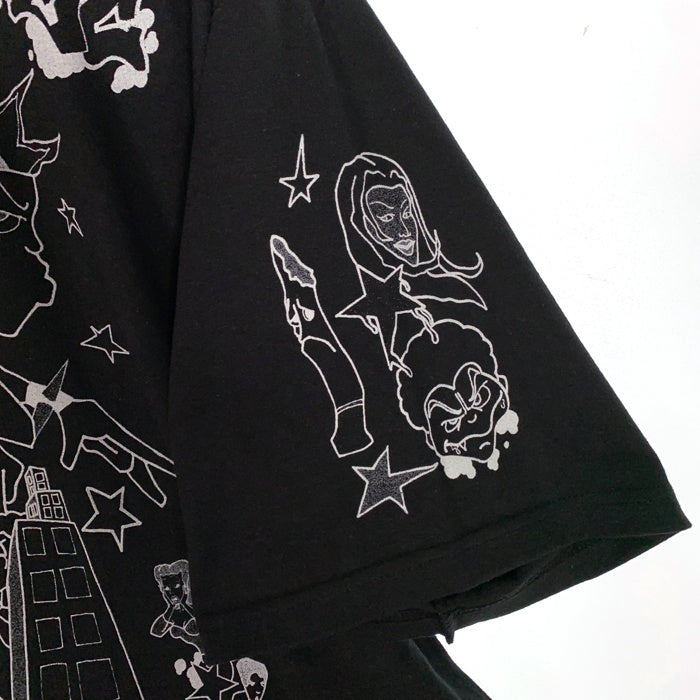 SUPREME シュプリーム 23AW Downtown Tee ダウンタウン プリントTシャツ ブラック Size XXL 福生店