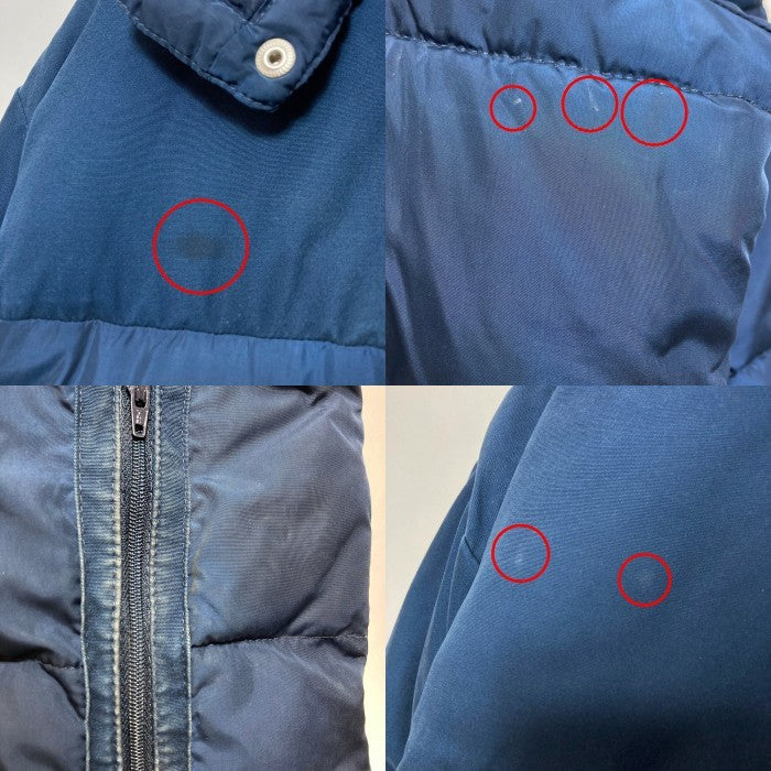 adidas アディダス 万国旗タグ シロクマ刺繍 中綿ジャケット ネイビー sizeM 瑞穂店