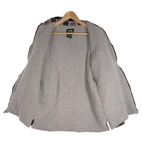 90's~ Stillwater Supply Co ジップアップ フランネルチェックシャツジャケット 中綿 グレー ブラック Size L 福生店