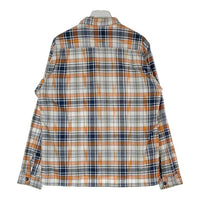 SUGAR CANE シュガーケーン マドラスチェック 長袖チェックシャツ SC29072 ネイビーxオレンジ sizeM 瑞穂店