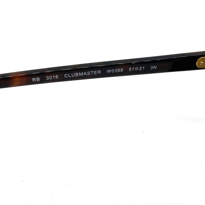 Ray-Ban レイバン CLUBMASTER クラブマスター サングラス RB3016 ブラウン ゴールド 瑞穂店