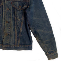 60's 70's Levi's リーバイス ボタン裏524 不均等V ビッグE BIG E 4thモデル トラッカーデニムジャケット インディゴ 70505-0217 USA製 Size 40 福生店