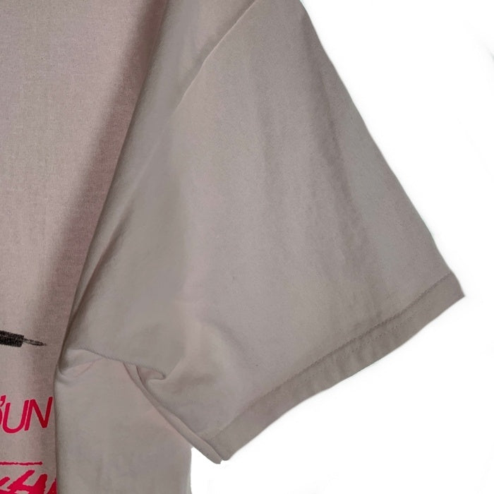 STUSSY ステューシー ローマの休日 半袖 Tシャツ ホワイト Size L 福生店